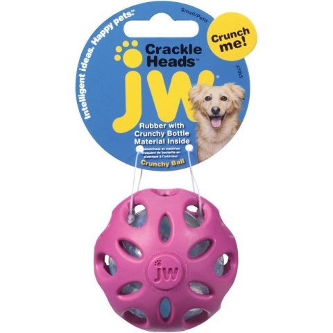JW Crackle Heads Ball M - szeleszcząca piłka 8 cm