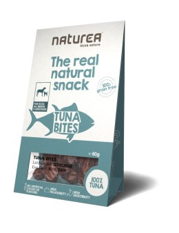 Naturea Tuńczyk - Bezzbożowe naturalne przysmaki dla psów (80g)