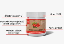 Owoc dzikiej róży 200g - RawDietLine (dzika róża)