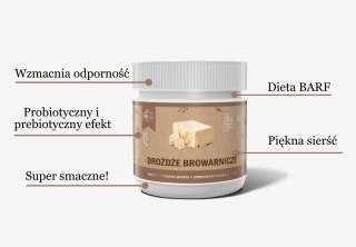 POKUSA Drożdże browarnicze 1000g - RawDietLine