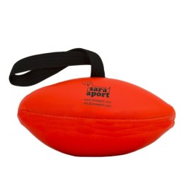 Saraaport Piłka RUGBY 1 - średnica 13 cm, długość 22 cm, wypełniona