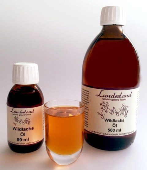 Lunderland olej z dzikiego łososia z Alaski 90 ml