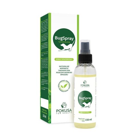 POKUSA GreenLine BugSpray - naturalny olejek na kleszcze 150 ml