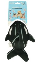 CoolPets Wally the Whale - pływająca zabawka z piszczałką