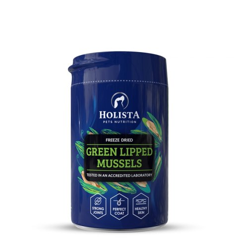 HolistaPets Green Lipped Mussel 100g - małża nowozelandzka