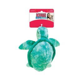 Kong SoftSeas Turtle L - żółw z piszczałką, szeleści