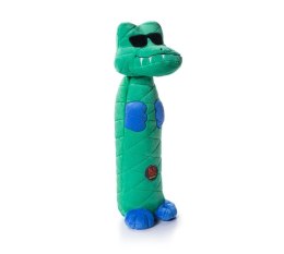 Petstages Bottle Bros Aligator - pluszowa zabawka z trzeszczącą butelką L