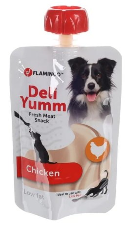 Flamingo Pasta Deli Yumm - pasta dla psów z kurczakiem 90 g