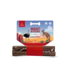 POKUSA Meat Sticks - mięsne gryzaki 2 x kangur, 2 x struś