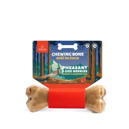 POKUSA - kość do żucia Pheasant & Goji Berries 12 cm (55g), z dodatkiem bażanta i jagód goji