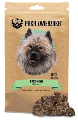 Paka Zwierzaka Chunkies baranina 70g - 100% mięso baranie