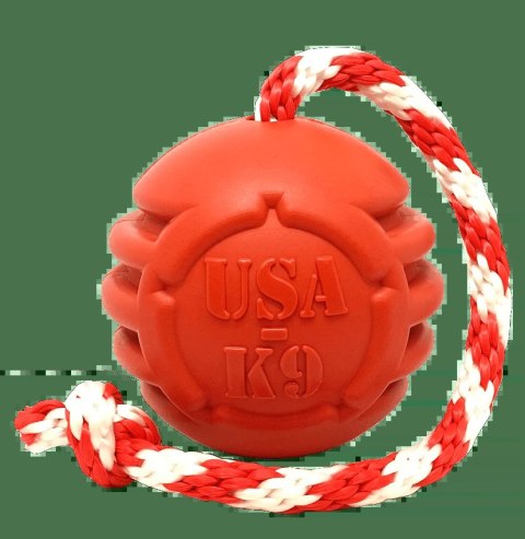 Soda Pup USA-K9 Stars & Stripes Reward Ball Large - piłka do aportowania (14-30kg)