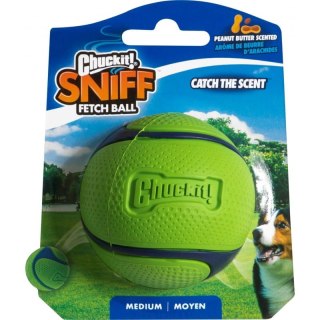 Chuckit! Sniff Fetch Ball Peanut Butter M - piłka pachnąca masłem orzechowym