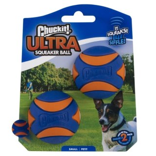 Chuckit! Ultra Squeaker Ball S (2pac) - piszczące piłki 5 cm