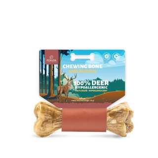 POKUSA - kość do żucia FEEL THE WILD 12 cm Deer - 100% jeleń