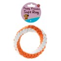 Toby's Choice SOFT RING - ringo z plecionego polaru dla szczeniąt i małych psów